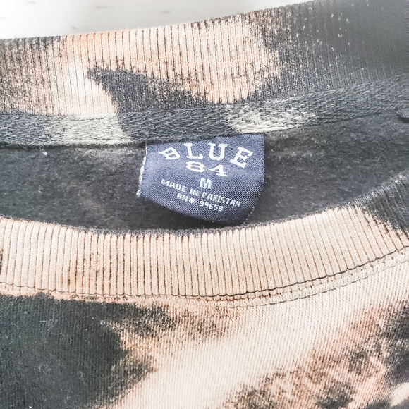 Custom bleached distressed sweatshirt Mens/Womens - Picture 6 of 7